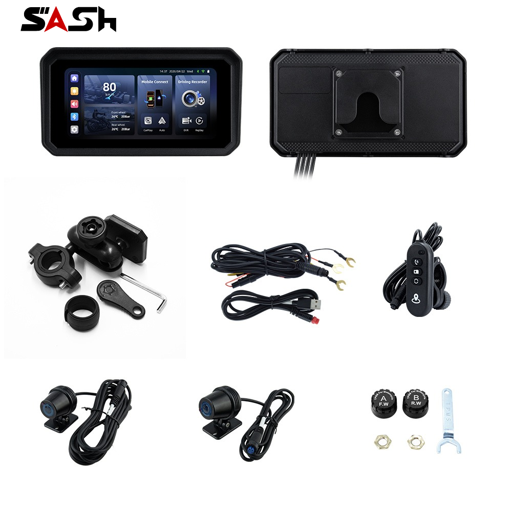 S10 Quick Detachable Smart Riding Display with Carplay and Android Auto - Image 6