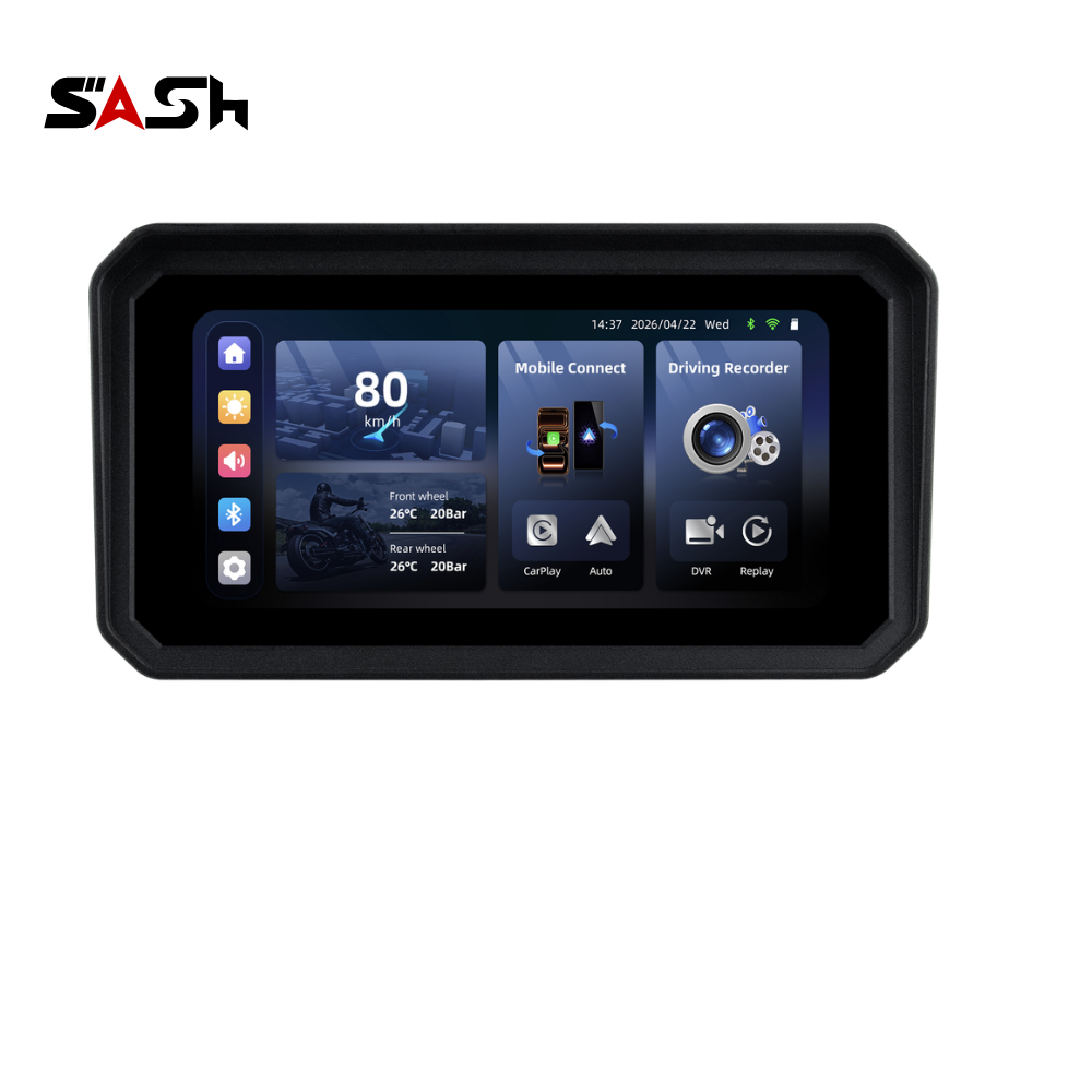 S10 Quick Detachable Smart Riding Display with Carplay and Android Auto