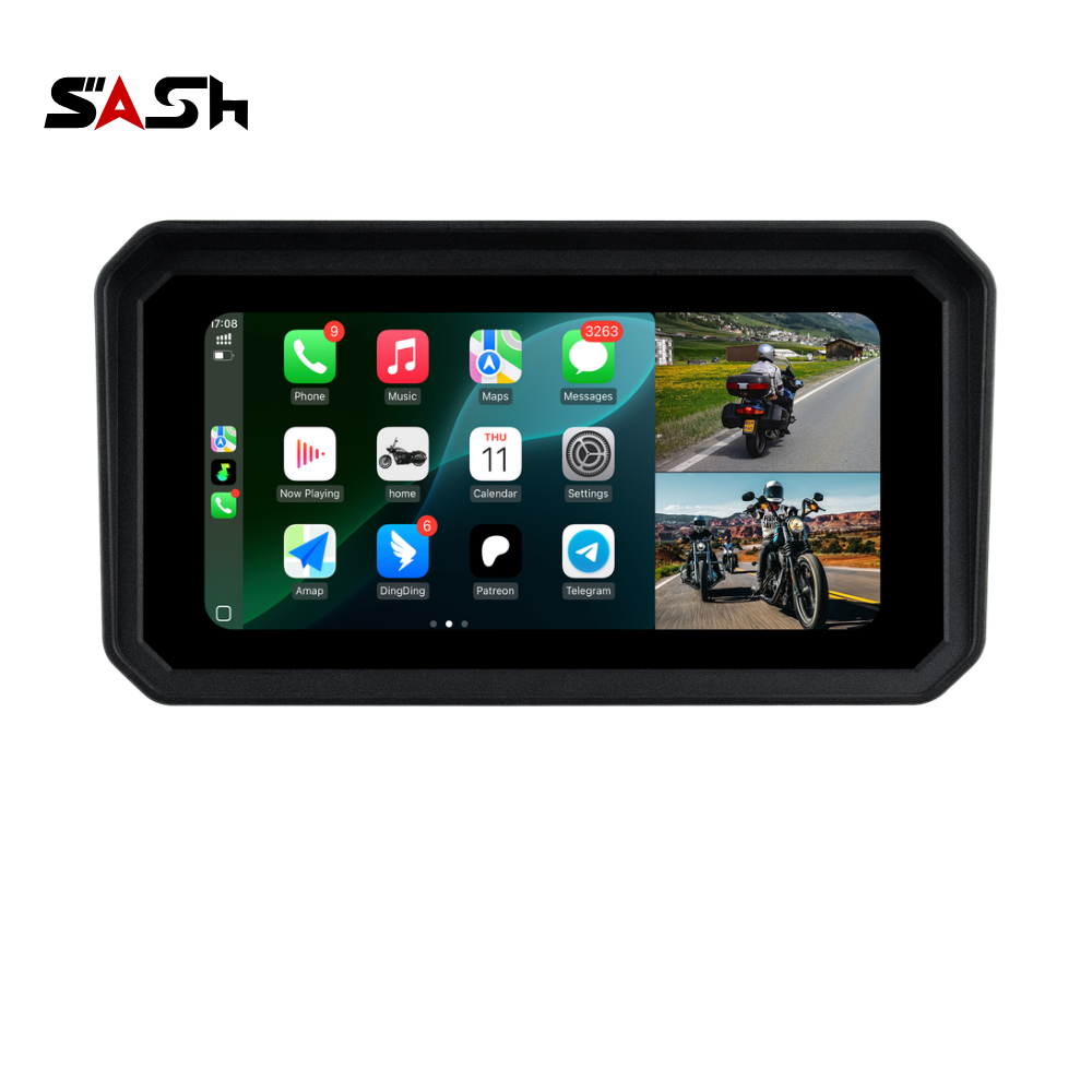 S10 Quick Detachable Smart Riding Display with Carplay and Android Auto - Image 3